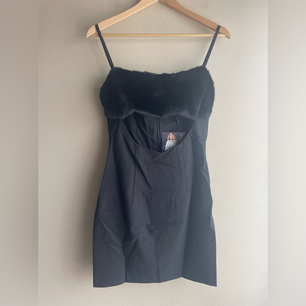 New Naked Wardrobe Women Black Mid Dress Sleeveless Size Small